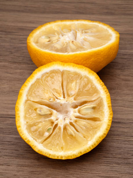 istock Japanese yellow yuzu 1974150893
