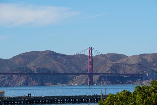 istock Golden Gate  Bridge over the sea 1974171419