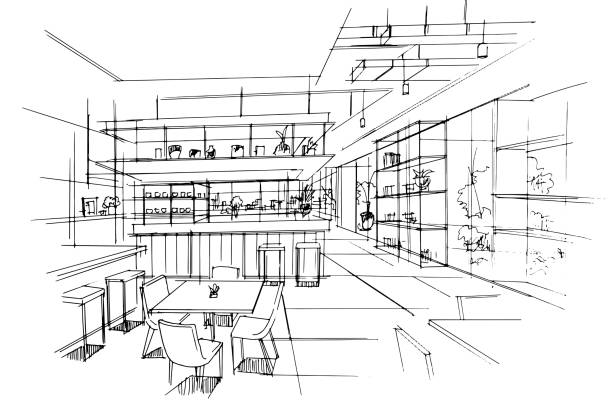 1,300+ Interior Designer Sketch Stock Illustrations, Royalty-Free