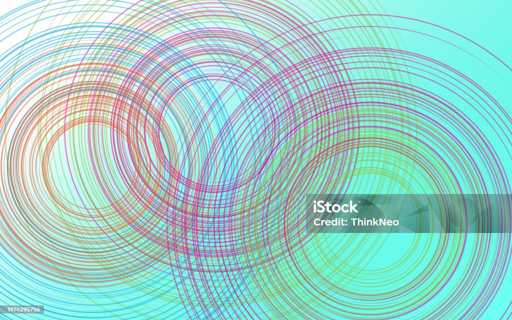 Circle Pattern That Extend Pattern Circle Shape Abstract Pattern Stock Illustration - Download Image Now ...