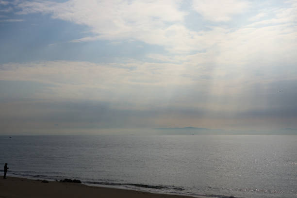 [Minamichita] Rays of light falling on the sea.