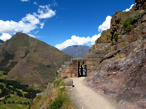 Cusco, Peru - 03 May 2011: Urubamba Sacred Valley of Incas, Peru, South America