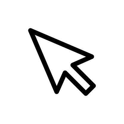 Computer mouse cursor icon