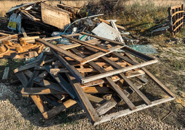 istock Rubbish from wooden boards in nature 1974416956