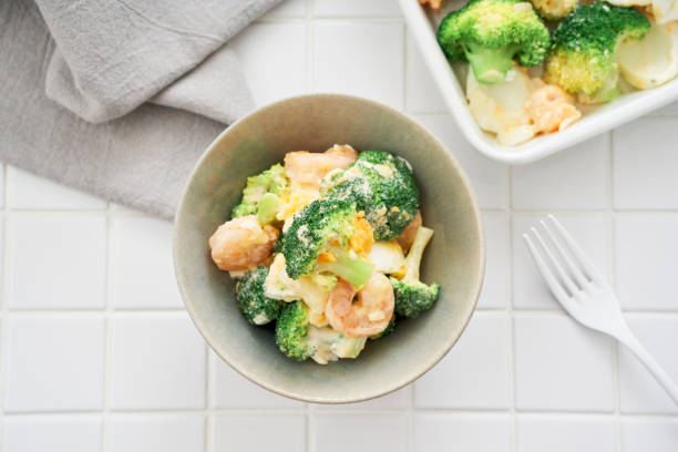 istock Broccoli and Shrimp Tartar Salad 1974469923