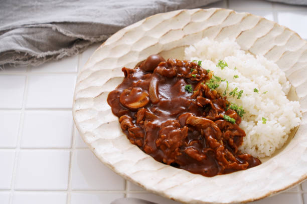 istock Japanese food “Hayashi Rice” hashed meat with rice 1974483874