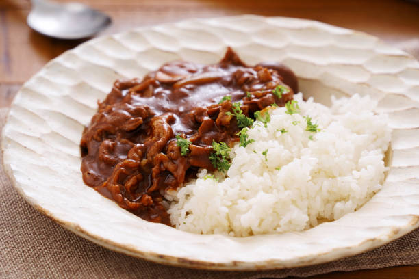istock Japanese food “Hayashi Rice” hashed meat with rice 1974484922