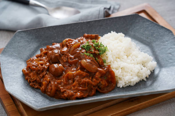 istock Japanese food “Hayashi Rice” hashed meat with rice 1974484938