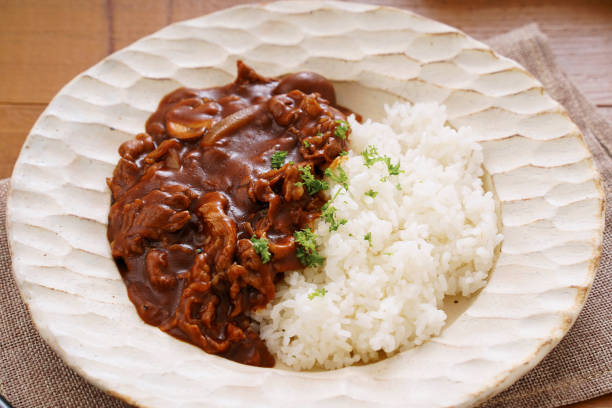istock Japanese food “Hayashi Rice” hashed meat with rice 1974485991