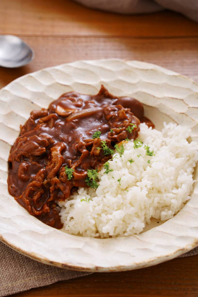 istock Japanese food “Hayashi Rice” hashed meat with rice 1974486514