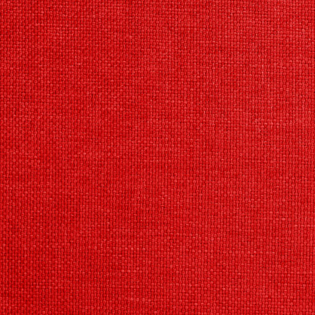 istock Dark red linen fabric cloth texture background, seamless pattern of natural textile. 1974537065