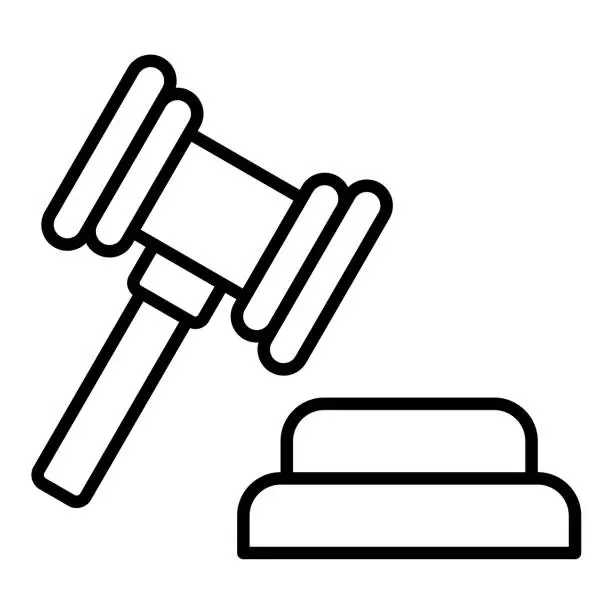 Vector illustration of Lawful Basis Icon