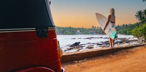 istock Surfing in Sri Lanka, Hiriketiya. 1974611766