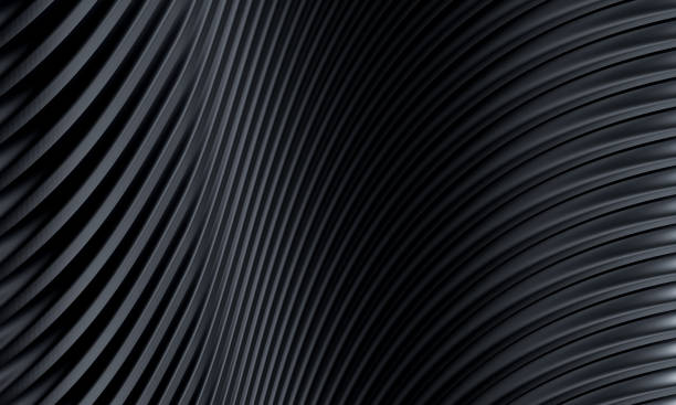 istock black geometric background with repetitive waves. 1974688563