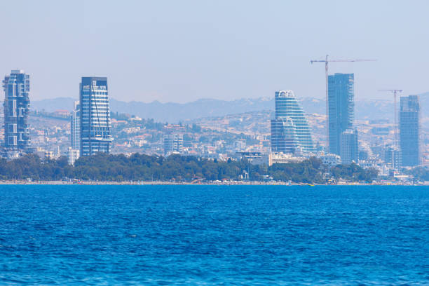 istock Panorama of modern coastal city 1974688935