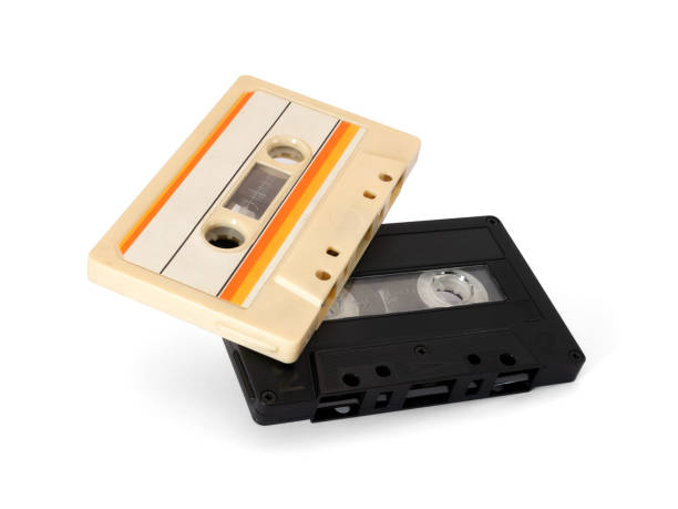 istock Cassette tape isolated on white background 1974692792