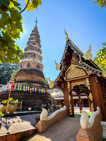 Wat Ram Poeng Tapotaram in Chiang Mai, Thailand. High quality photo