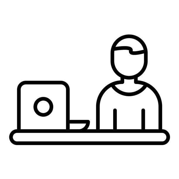 hard at work icon - 16331 stock illustrations