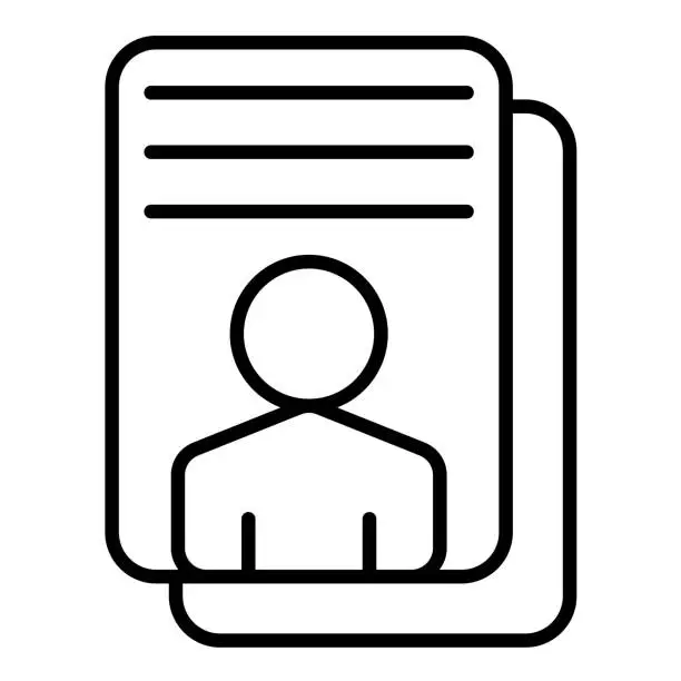 Vector illustration of Buyer Persona Icon