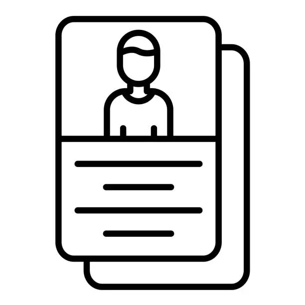 Vector illustration of User Persona Icon