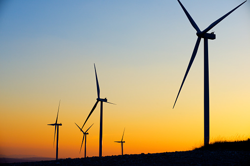 Wind turbine generators for sustainable electrical energy production in Spain