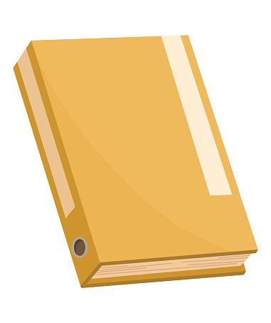 Folders icon. Documents business icon management office data. Technology information archive isolated design. Information storage technology.