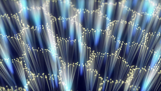 istock Abstract technology hexagon grid with motion dots and lines. Dark cyberspace in digital background. Dynamic cyber hexagon mesh. Medical backdrop. Futuristic wireframe texture. 3D rendering. 1975064872