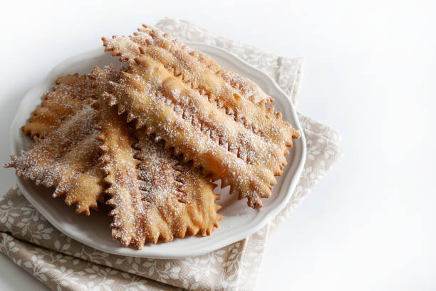 istock Italian carnival sweet, chiacchiere. 1975097409