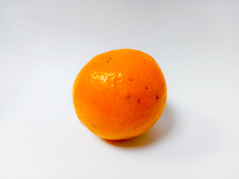 Orange clipping path. Orange isolated on a white background with full depth of field.