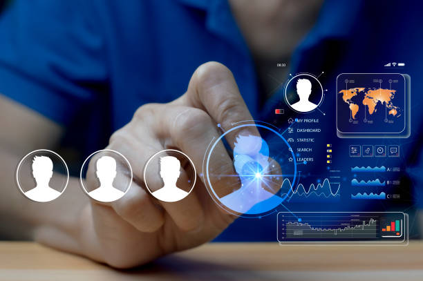 istock Concept of personal data verification, human resource management, HR, staffing and development. 1975242771