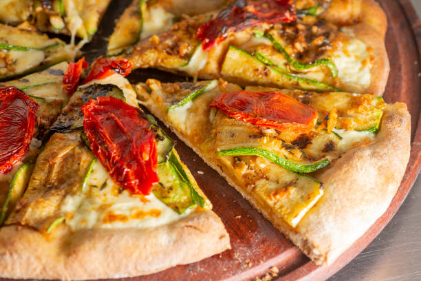 istock Vegetarian pizza closeup 1975245352