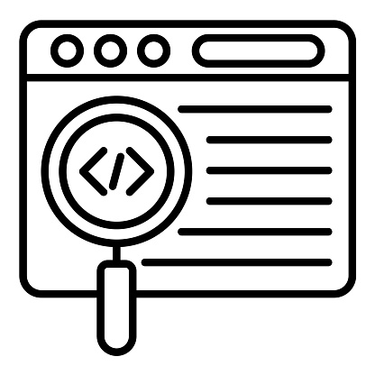 Meta Data icon vector image. Can be used for Copywriting.