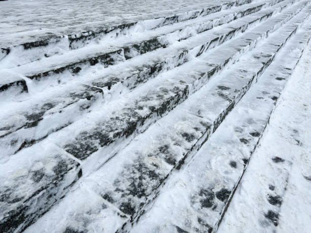 istock Steps on the stairs in the snow in winter 1975367382