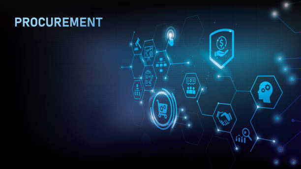 istock Procurement management banner web icon vector illustration concept with icon of operational management, strategy, structure, people, governance, process, technology and performance 1975378227