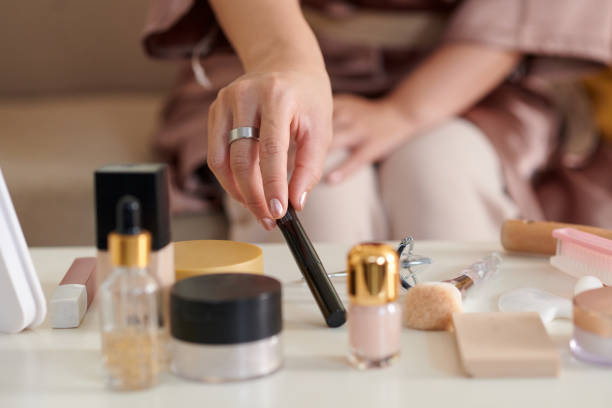 istock Girl Taking Mascara 1975517491