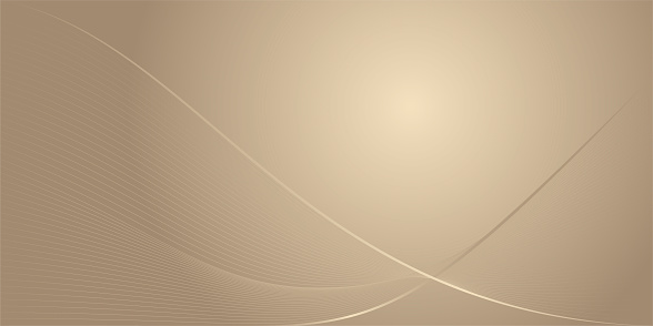 golden gradient wave background for luxury cover design, websites, presentations, promotional materials. copy space