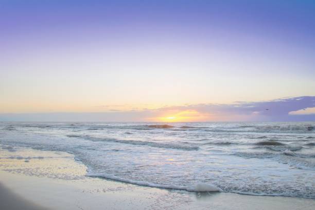 istock Beach Scene at Sunrise-Hilton Head, South Carolina 1975775686