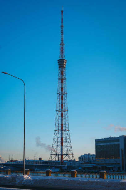 istock TV tower in St. Petersburg 1975778075