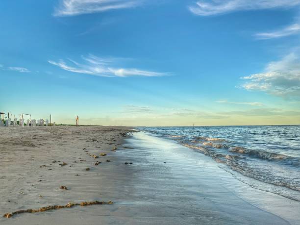 istock Early sunset on Japaratinga beach, Alagoas, Brazil 1975884270
