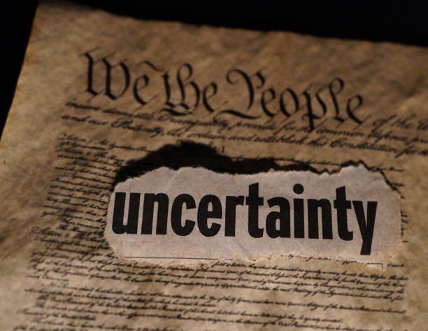 istock US Constitution with Uncertainty news headline 1975888558