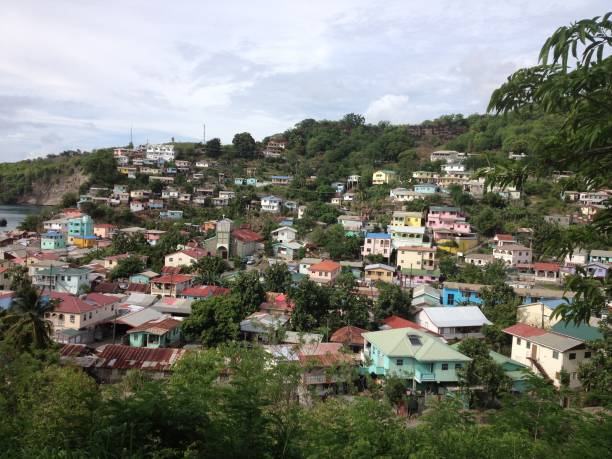 istock St. Lucia village 1975926960