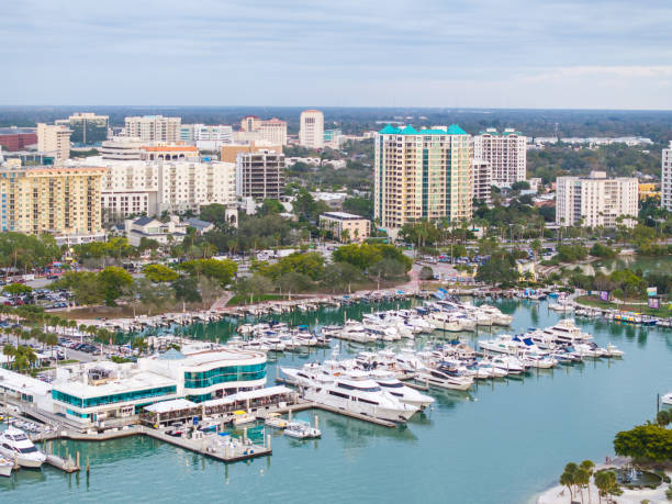 istock Sarasota, Florida Skyline and Marina 1975929691