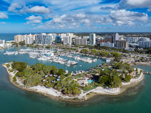 istock Sarasota, Florida Skyline, Island and Marina 1975934335