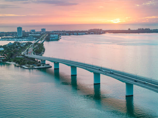 istock Bridge over Sarasota Bay at Sunset 1975934865