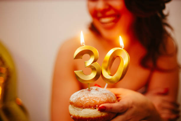 istock Making birthday wish stock photo 1976024316