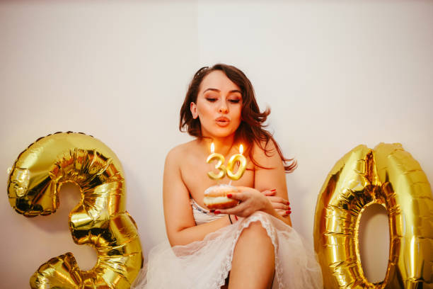 istock Making birthday wish stock photo 1976024841