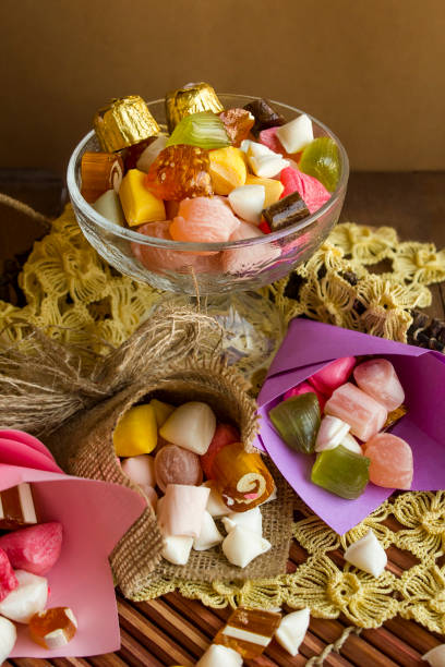 istock ,Traditional Turkish Hard Candy is Akide in glass bowl 1976075814