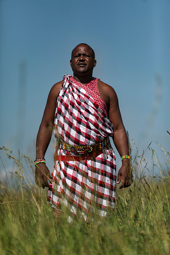 Local safari tour guide from Africa