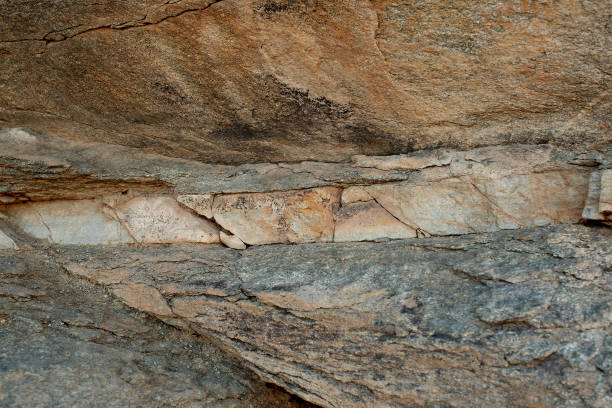 istock Layer of geological rock veins 1976142062