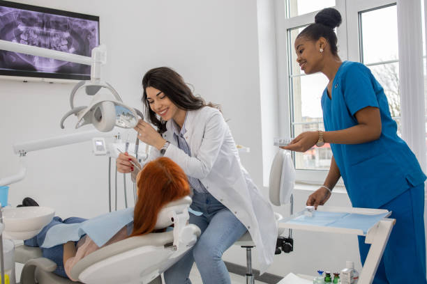 istock Woman at the dentist 1976185371